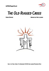 The Old Rugged Cross SATB choral sheet music cover